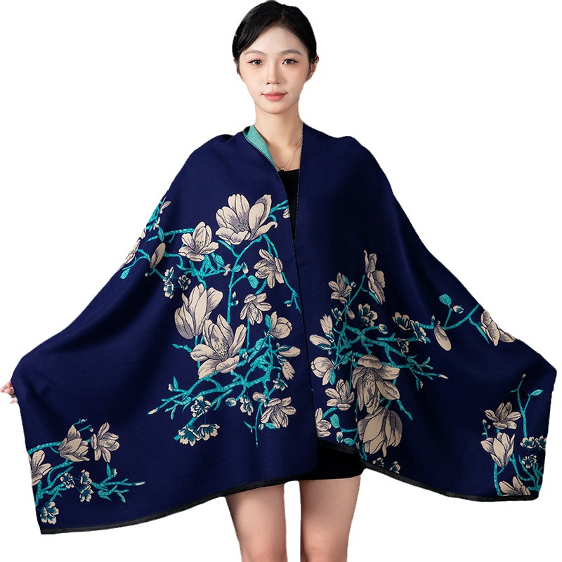 النساء الشتاء شال الكشمير وشاح - مراجعة Woven Scarf Blanket وسعره