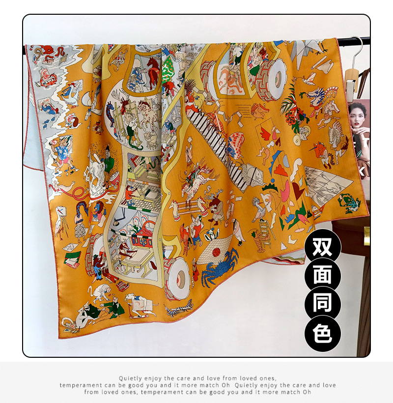 وشاح مصمم فاخر، شالات شتوية بح - مراجعة Pashmina Wrap Large وسعره