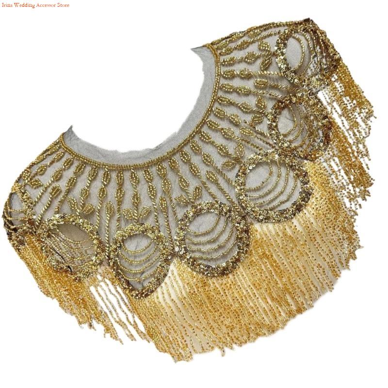G92D مطرزة بالترتر مطرز بشراشي - مراجعة Stole Wedding Shawl وسعره
