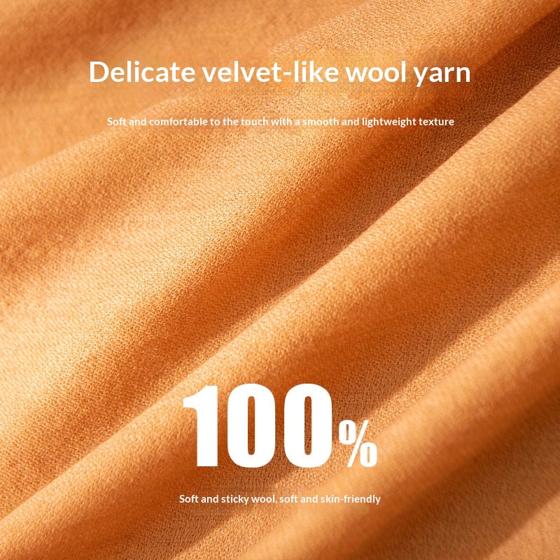 وشاح من الصوف 100% فائق النعوم - مراجعة Pashmina Wrap Large وسعره