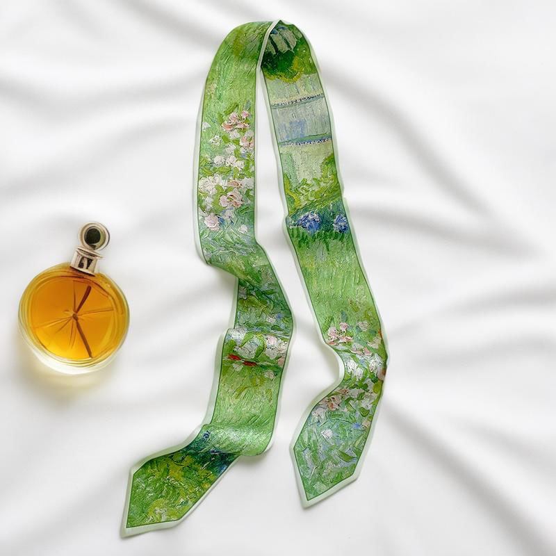 وشاح شعر طويل نحيف للنساء، ربط - مراجعة Face Scarf Mask وسعره