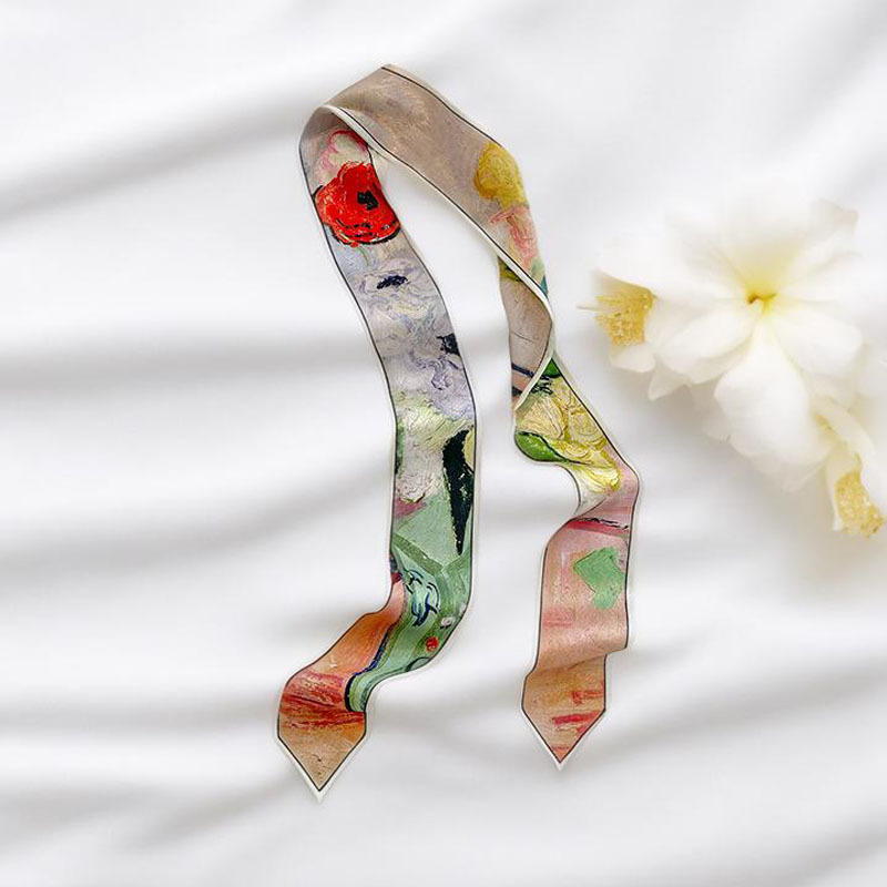 وشاح شعر طويل نحيف للنساء، ربط - مراجعة Face Scarf Mask وسعره