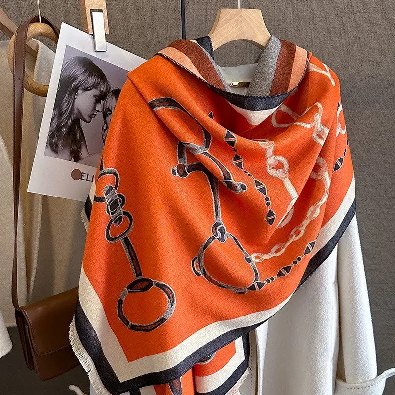 2024 الفاخرة الدافئة الباشمينا - مراجعة Woven Scarf Blanket وسعره