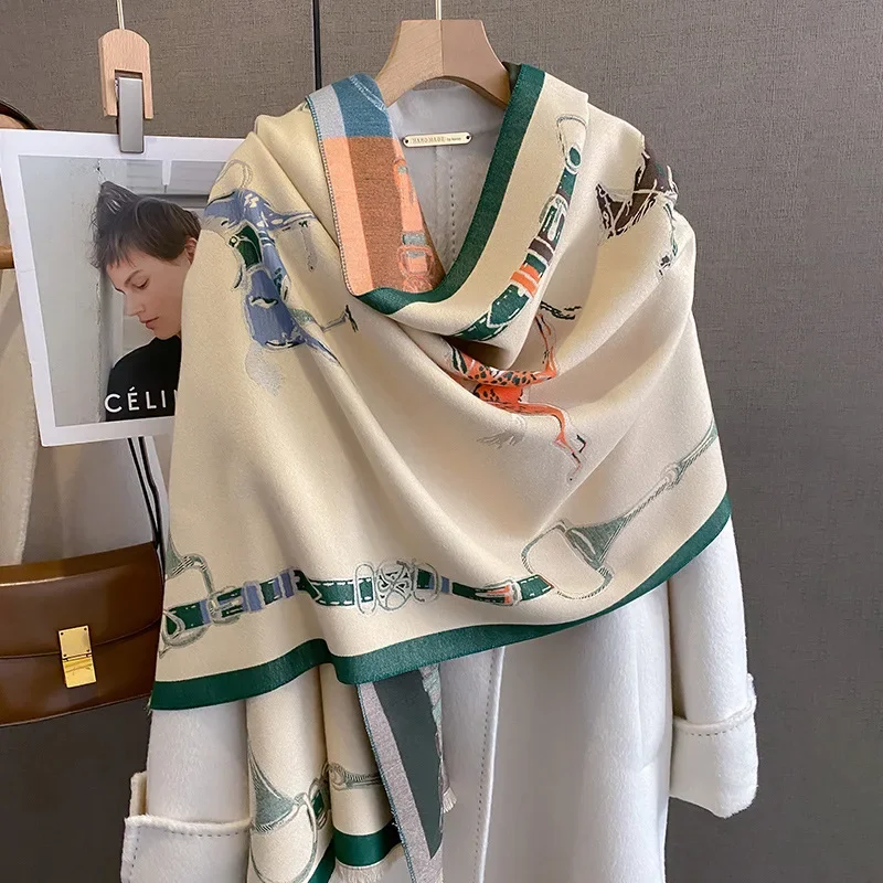2024 الفاخرة الدافئة الباشمينا - مراجعة Woven Scarf Blanket وسعره